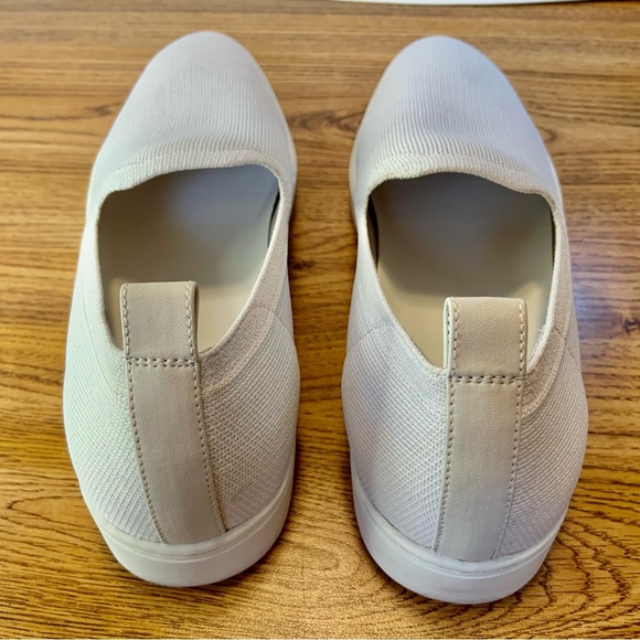 Banana Republic Ivory Knit Slip On Sneakers Size 8.5M Comfort Classic - Picture 5 of 13